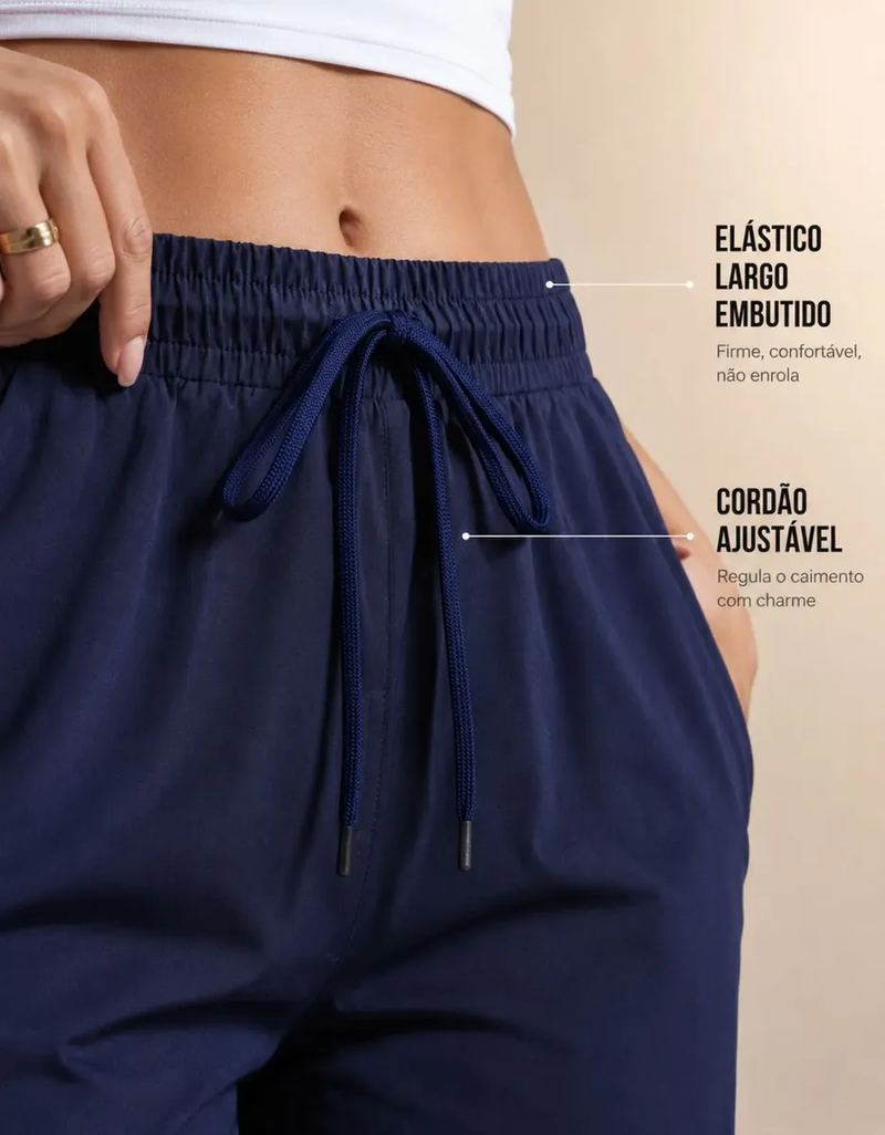 Calça Jogger Tactel Soltinha